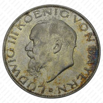 3 марки 1914, D - Аверс