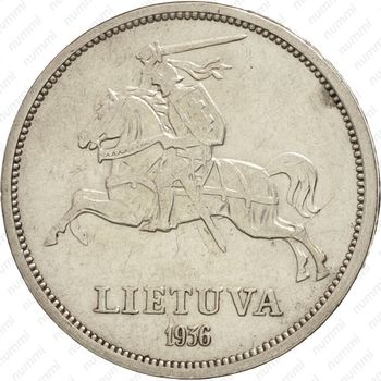 5 литов 1936 [Литва] - Аверс