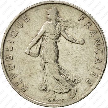 1/2 франка 1975 [Франция] - Аверс