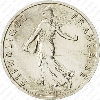 1/2 франка 1977 [Франция] - Аверс
