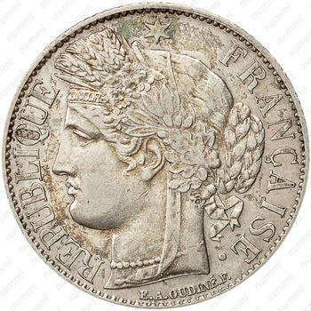 1 франк 1894 [Франция] - Аверс