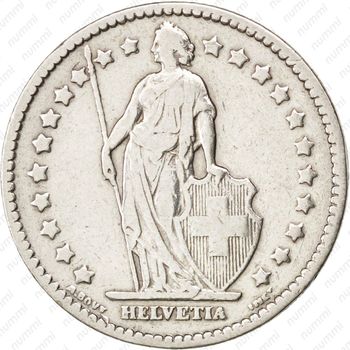 1 франк 1916 [Швейцария] - Аверс