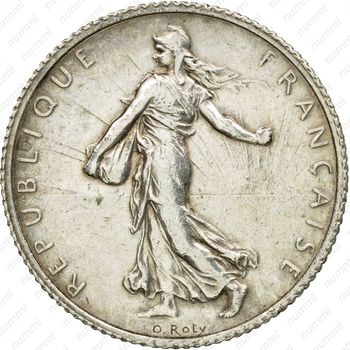 1 франк 1917 [Франция] - Аверс