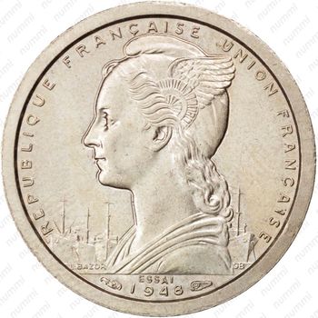 1 франк 1948 [Камерун] - Аверс