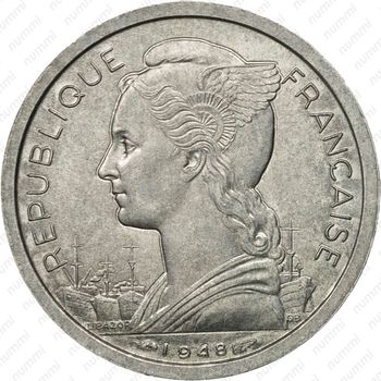 1 франк 1948 [Реюньон] - Аверс