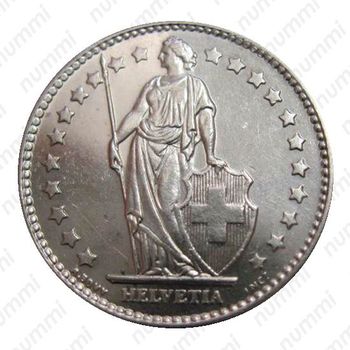 1 франк 1961 [Швейцария] - Аверс