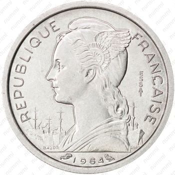 1 франк 1964 [Коморские острова] - Аверс