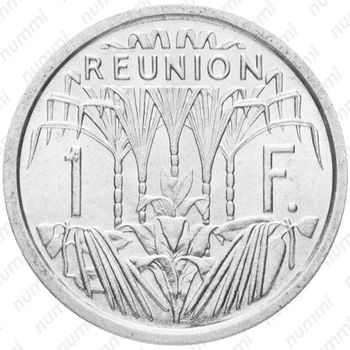 1 франк 1964 [Реюньон] - Реверс