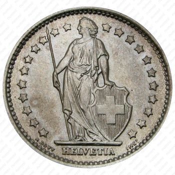 1 франк 1966 [Швейцария] - Аверс