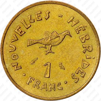 1 франк 1970 [Австралия] - Реверс