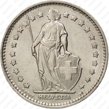 1 франк 1970 [Швейцария] - Аверс