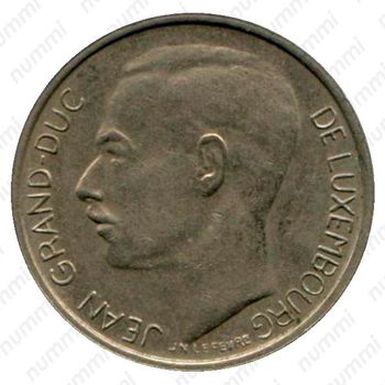 1 франк 1972 [Люксембург] - Аверс