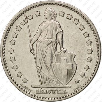 1 франк 1981 [Швейцария] - Аверс