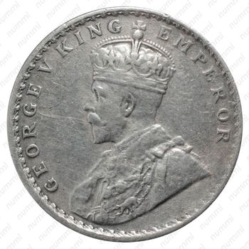 1 рупия 1914, без обозначения монетного двора [Индия] - Аверс