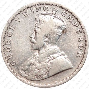 1 рупия 1915, без обозначения монетного двора [Индия] - Аверс