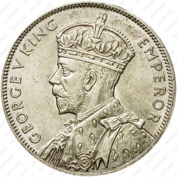 1 рупия 1934 [Маврикий] - Аверс