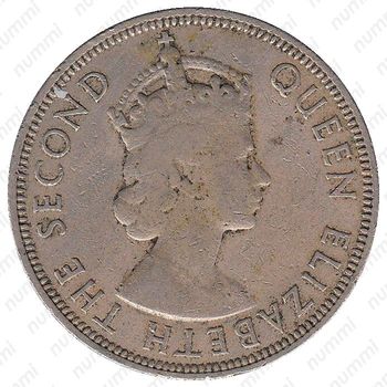 1 рупия 1954 [Сейшельские Острова] - Аверс