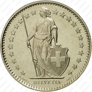 1/2 франка 1982 [Швейцария] - Аверс
