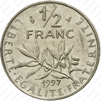 1/2 франка 1997 [Франция] - Реверс