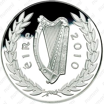 10 евро 2010, приз президента Ирландия [Ирландия] Proof - Аверс