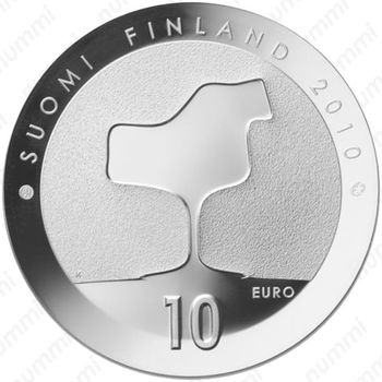 10 евро 2010, Сааринен Финляндия [Финляндия] - Аверс