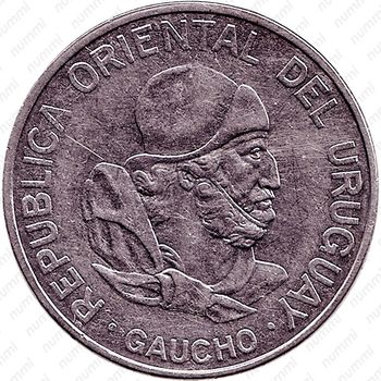 100 новых песо 1989 [Уругвай] - Аверс