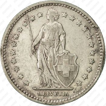 2 франка 1906 [Швейцария] - Аверс