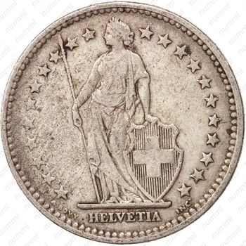 2 франка 1910 [Швейцария] - Аверс
