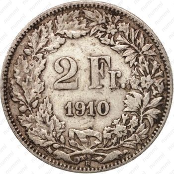 2 франка 1910 [Швейцария] - Реверс