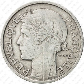 2 франка 1947, без отметки монетного двора [Франция] - Аверс