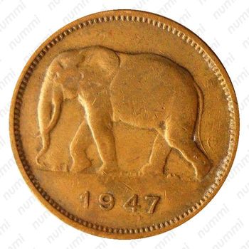 2 франка 1947 [Демократическая Республика Конго] - Аверс