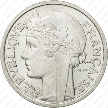 2 франка 1948, без отметки монетного двора [Франция] - Аверс