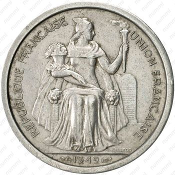 2 франка 1949 [Австралия] - Аверс
