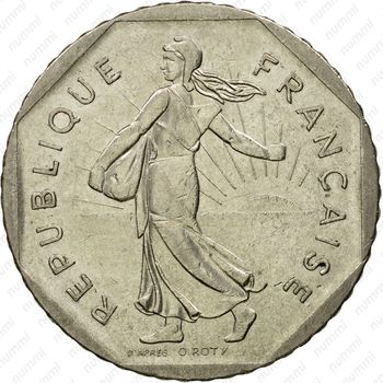 2 франка 1979 [Франция] - Аверс