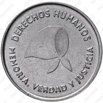 2 песо 2006, Защита прав человека [Аргентина] - Аверс