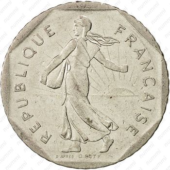 2 франка 1981 [Франция] - Аверс
