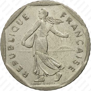 2 франка 1982 [Франция] - Аверс