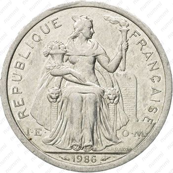 2 франка 1986 [Австралия] - Аверс