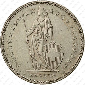 2 франка 1987 [Швейцария] - Аверс