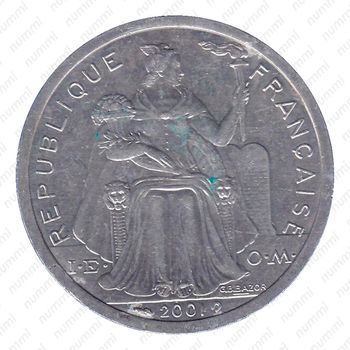 2 франка 2001 [Австралия] - Аверс