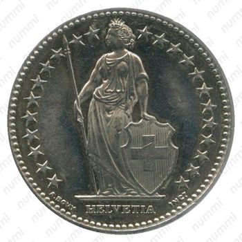 2 франка 2007 [Швейцария] - Аверс