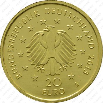 20 евро 2013, сосна Германия [Германия] - Аверс