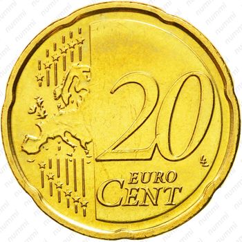 20 евро центов 2014 [Латвия] - Реверс