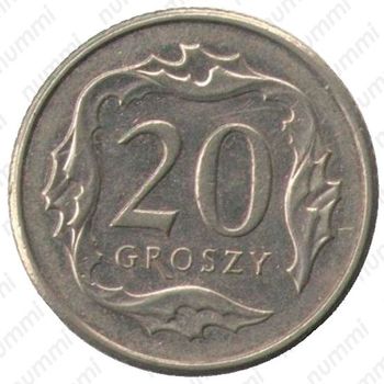 20 грошей 2014 [Польша] - Реверс