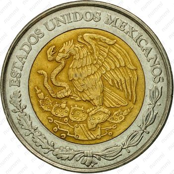 5 новых песо 1992 [Мексика] - Аверс