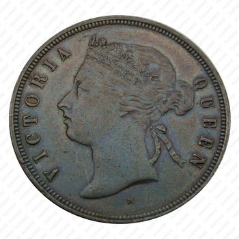 1 цент 1872 [Малайзия] - Аверс