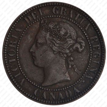 1 цент 1876 [Канада] - Аверс