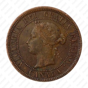 1 цент 1884 [Канада] - Аверс
