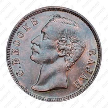 1 цент 1885, Медь [Малайзия] - Аверс