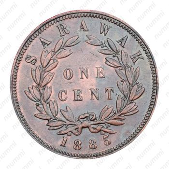 1 цент 1885, Медь [Малайзия] - Реверс